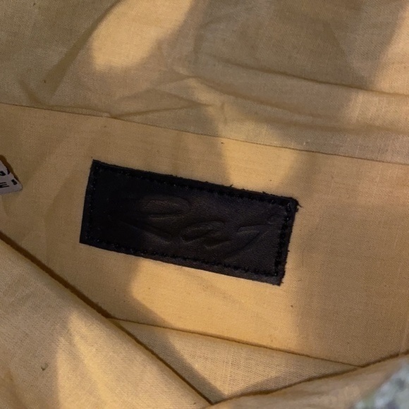 Raj Cotton/Leather Crossbody Handbag - Picture 7 of 10